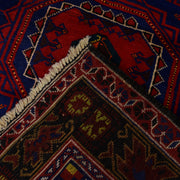 4' x 6' Navy Blue Quality Tribal Baluch Rug