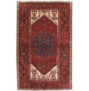 Luxurious 4x7 Authentic Hand-knotted Persian Hamadan Rug - Iran - bestrugplace