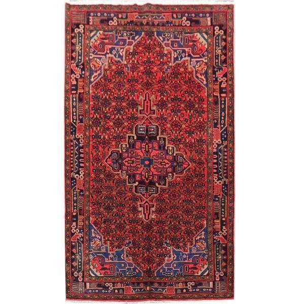 Luxurious 5x9 Authentic Hand-knotted Persian Hamadan Rug - Iran - bestrugplace