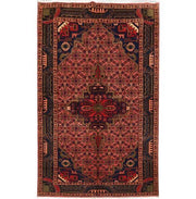 Luxurious 5x8 Authentic Hand-knotted Persian Hamadan Rug - Iran - bestrugplace