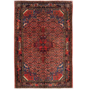 Luxurious 5x8 Authentic Hand-knotted Persian Hamadan Rug - Iran - bestrugplace