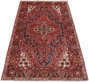 Luxurious 4x7 Authentic Hand-knotted Persian Hamadan Rug - Iran - bestrugplace