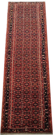 3x18 Authentic Hand-knotted Persian Hamadan Rug - Iran - bestrugplace