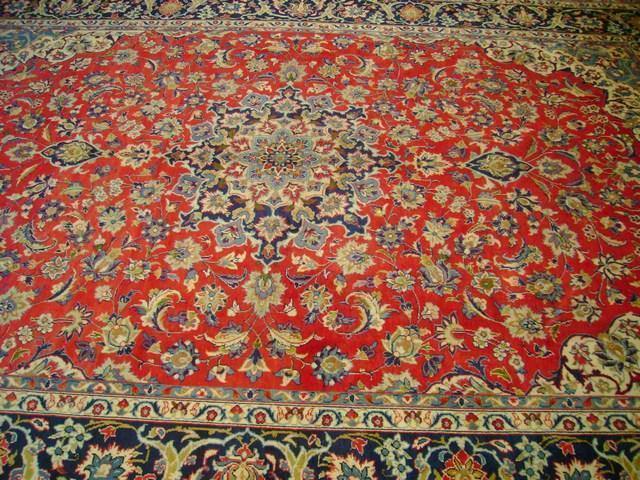 9x13 Authentic Hand Knotted Persian Tabriz Rug - Iran - bestrugplace