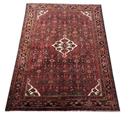 5x7 Authentic Hand-knotted Persian Hamadan Rug - Iran - bestrugplace