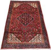 Luxurious 4x7 Authentic Hand-knotted Persian Hamadan Rug - Iran - bestrugplace