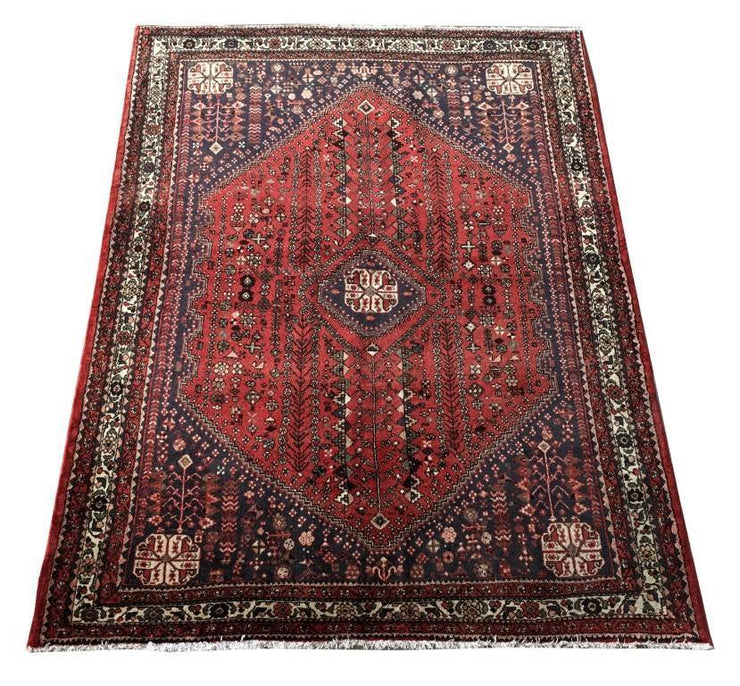 5x7 Authentic Hand-knotted Persian Abadeh Rug - Iran - bestrugplace