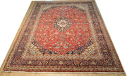 SHARK TANK RUG 10x13 Authentic Persian Kashan Carpet 78895 - bestrugplace