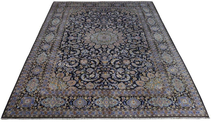 11x14 Authentic Hand-knotted Persian Signed Kashan Rug - Iran - bestrugplace