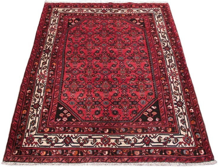 Luxurious 5x7 Authentic Hand-knotted Persian Hamadan Rug - Iran - bestrugplace