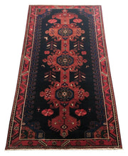 5x10 Authentic Hand-knotted Persian Hamadan Rug - Iran - bestrugplace