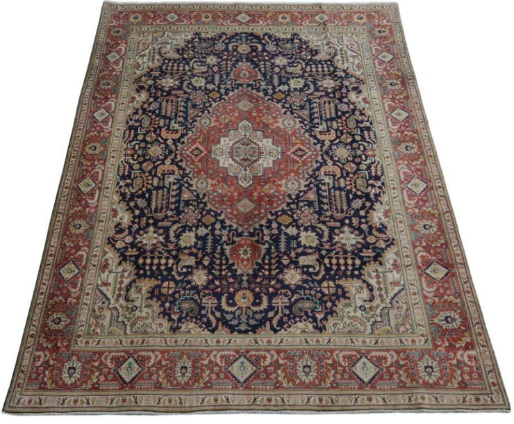 10x13 Authentic Hand-knotted Persian Tabriz Rug - Iran - bestrugplace