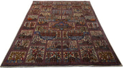 10x13 Authentic Hand-knotted Persian Signed Kashmar Rug - Iran - bestrugplace