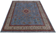 9x13 Authentic Hand-knotted Persian Signed Sarouk Rug - Iran - bestrugplace