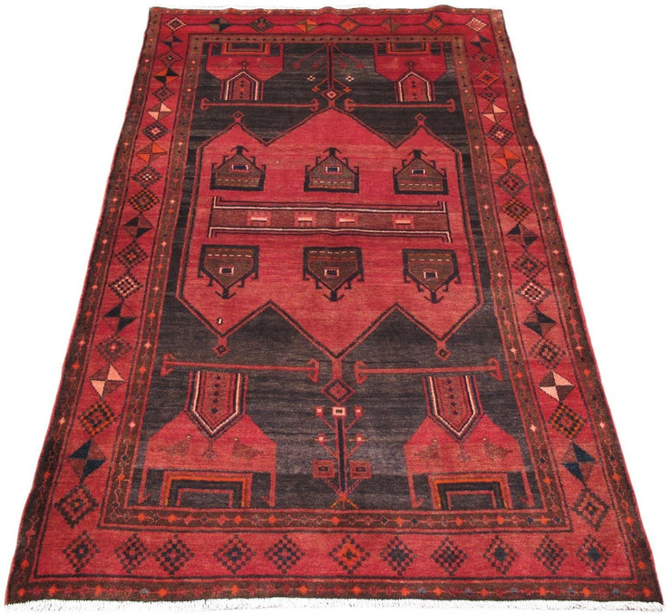 Luxurious 5x8 Authentic Hand-knotted Persian Hamadan Rug - Iran - bestrugplace