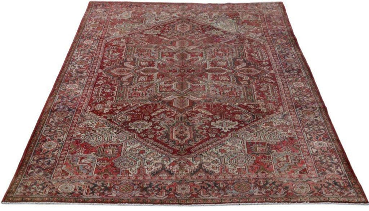 10x13 Authentic Hand-knotted Persian Heriz Rug - Iran - bestrugplace