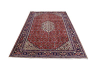 8' x 11' Persian Ardebil Bijar Rug CORAL