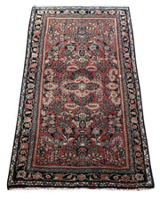 4x7 Authentic Hand-knotted Persian Hamadan Rug - Iran - bestrugplace