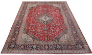 10x13 Authentic Hand-knotted Persian Signed Kashan Rug - Iran - bestrugplace