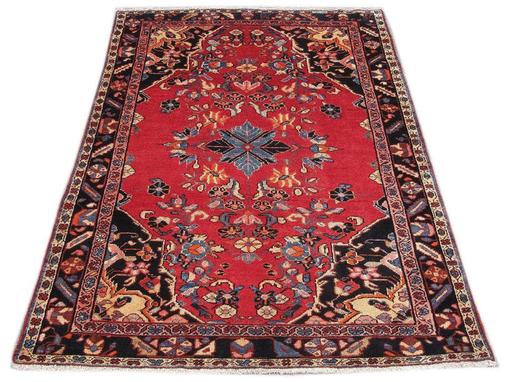 Luxurious 4x9 Authentic Hand-knotted Persian Hamadan Rug - Iran - bestrugplace