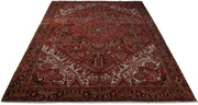 12x14 Authentic Hand-knotted Persian Heriz Rug - Iran 82257 - bestrugplace