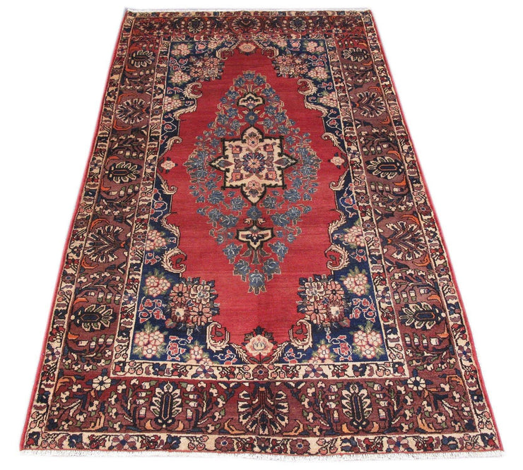 Luxurious 5x9 Authentic Hand-knotted Persian Zanjan Rug - Iran - bestrugplace