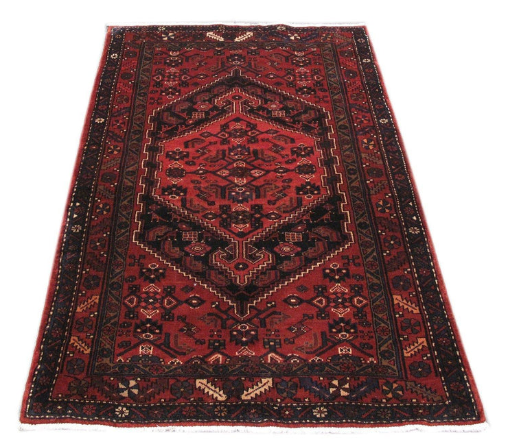 Luxurious 5x7 Authentic Hand-knotted Persian Hamadan Rug - Iran - bestrugplace