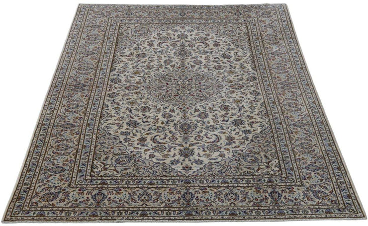 8x12 Authentic Hand-knotted Persian Signed Kashan Rug - Iran - bestrugplace