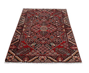 4x7 Authentic Hand Knotted Persian Hamadan Rug - Iran - bestrugplace