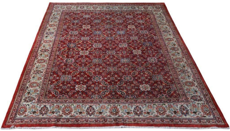 SQuAR ISH 12x13 Authentic Persian Mahal Sarouk Rug - Iran 82312 - bestrugplace