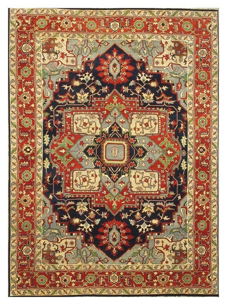 9x12 Serapi Rug - India - bestrugplace