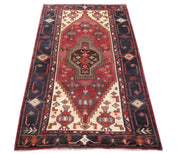 Luxurious 4x7 Authentic Hand-knotted Persian Hamadan Rug - Iran - bestrugplace