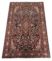 4x7 Authentic Hand-knotted Persian Jozan Rug - Iran - bestrugplace