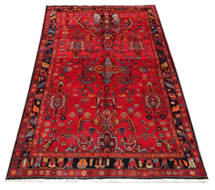 Luxurious 5x8 Authentic Hand-knotted Persian Hamadan Rug - Iran - bestrugplace