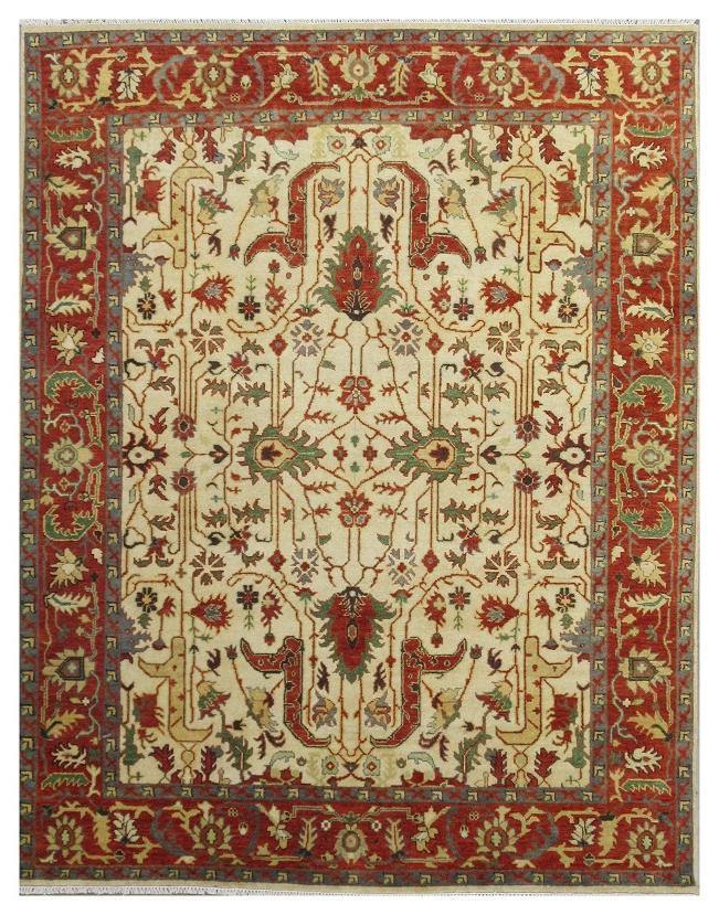 8x10 Serapi Rug - India - bestrugplace