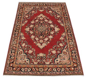 Luxurious 4x7 Authentic Hand-knotted Persian Hamadan Rug - Iran - bestrugplace