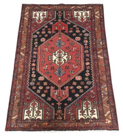 5x7 Authentic Hand-knotted Persian Hamadan Rug - Iran - bestrugplace