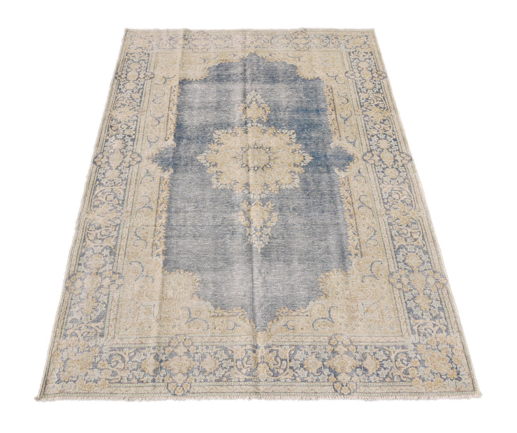 6' x 9' Blue Rug