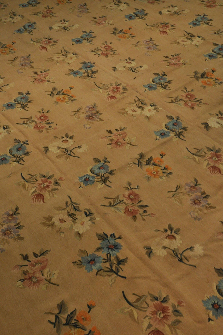 10x14 Fine Flat-woven Aubusson - Rug - bestrugplace