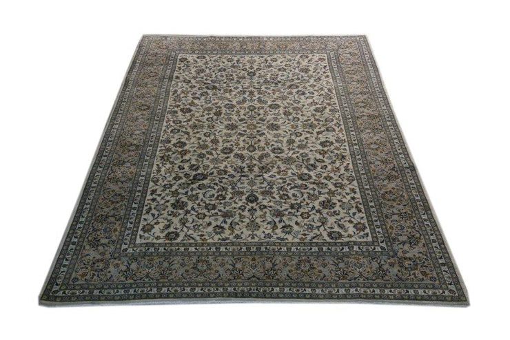 8x13 Authentic Hand-knotted Persian Kashan Rug - Iran - bestrugplace