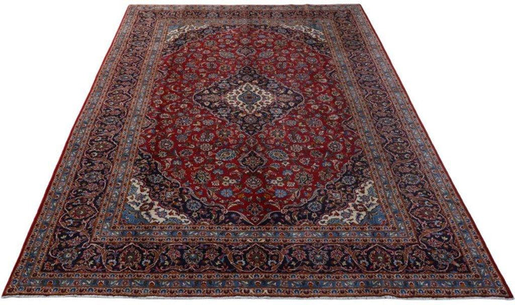 10x14 Authentic Hand-knotted Persian Kashan Rug - Iran - bestrugplace