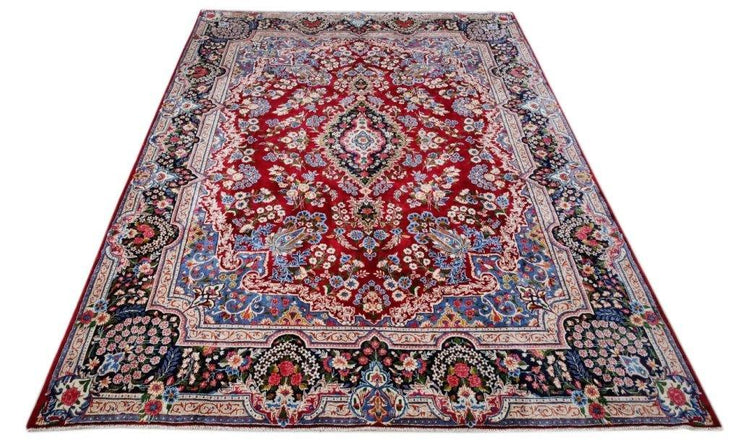 10x13 Authentic Hand-knotted Persian Signed Kerman Rug - Iran - bestrugplace