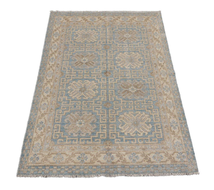 Radiant 5x7 Authentic Hand-knotted Chobi Peshawar Rug - Pakistan - bestrugplace