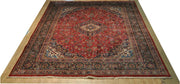 10x13 Authentic Hand-knotted Kashan Rug- 78889 - bestrugplace