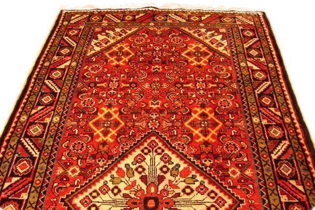 5x11 Authentic Handmade Persian Hamadan Rug-Iran - bestrugplace