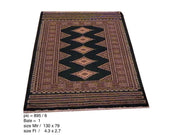 Radiant 3x4 Authentic Handmade Wool & Silk Jaldar Bokhara Rug - Pakistan - bestrugplace