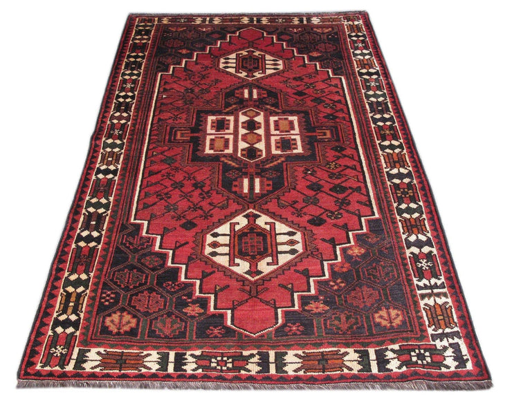 Luxurious 6x9 Authentic Hand-knotted Persian Zanjan Rug - Iran - bestrugplace