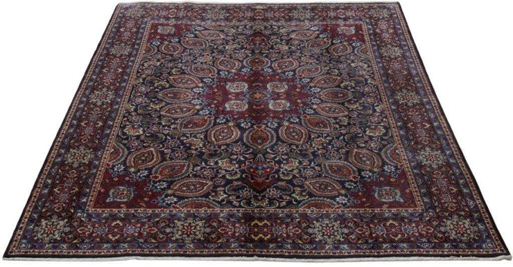 10x13 Authentic Hand-knotted Persian Signed Moud Rug - Iran - bestrugplace