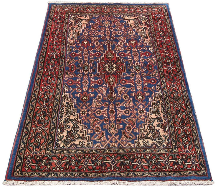 Luxurious 4x7 Authentic Hand-knotted Persian Hamadan Rug - Iran - bestrugplace