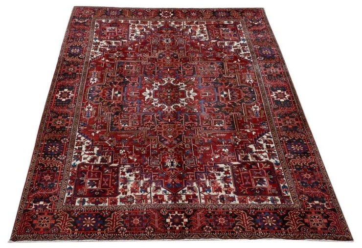 10x13 Authentic Hand-knotted Persian Heriz Rug - Iran - bestrugplace